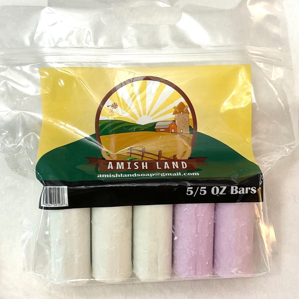 Amish Land Bar Soap Amish Farms Bar Soap 5/5oz Bars